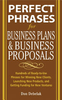 Read Pdf Perfect Phrases for Business Proposals and Business Plans