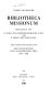 Bibliotheca missionum: Grundlegender und allgemeiner Teil, 1936-1960