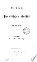 Geschichte der preussischen Staats. [With] Register von J.H. Möller