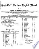 Amtsblatt für den Bezirk Bruck
