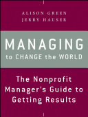 Read Pdf Managing to Change the World