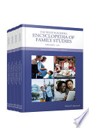 The Wiley Blackwell Encyclopedia Of Family Studies 4 Volume Set