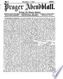 Prager Abendblatt 1867 - 1918