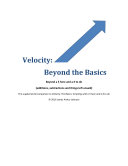 Read Pdf Velocity: Beyond the Basics