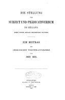 Quellen und Forschungen zur Sprach- und Culturgeschichte der germanischen Völker