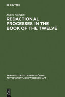 Read Pdf Redactional Processes in the Book of the Twelve