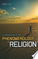 An Introduction to the Phenomenology of Religion