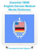 Read Pdf Essential 18000 Medical Words Dictionary In English-German