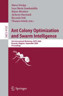 Read Pdf Ant Colony Optimization and Swarm Intelligence