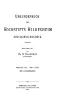 Quellen und Darstellungen zur Geschichte Niedersachsens