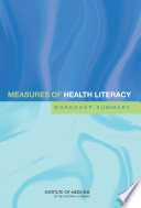 Measures Of Health Literacy