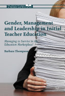 Read Pdf Gender, Management and Leadership in Initial Teacher Education