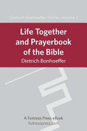 Read Pdf Life Together and Prayerbook of the Bible