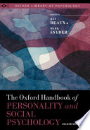 The Oxford Handbook Of Personality And Social Psychology
