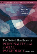 Read Pdf The Oxford Handbook of Personality and Social Psychology