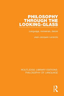 Read Pdf Philosophy Through The Looking-Glass