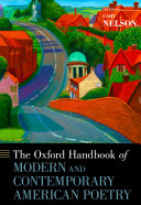 Read Pdf The Oxford Handbook of Modern and Contemporary American Poetry