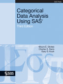 Read Pdf Categorical Data Analysis Using SAS, Third Edition