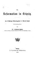 Die Reformation in Leipzig