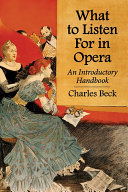 Read Pdf What to Listen For in Opera