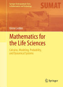 Read Pdf Mathematics for the Life Sciences