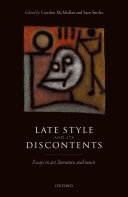Read Pdf Late Style and its Discontents