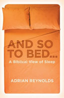 And So to Bed... book image