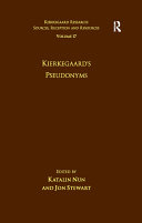 Read Pdf Volume 17: Kierkegaard's Pseudonyms