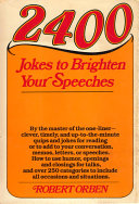 Read Pdf 2400 Jokes to Brighten Your Speeches
