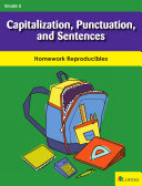 Capitalization, Punctuation, and Sentences