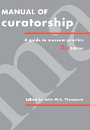 Read Pdf Manual of Curatorship