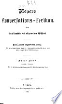 Meyers Konversations-Lexikon: Bd. Hainleite-Iriartea