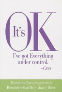 Book It s Ok I ve Got Everything Under Control God