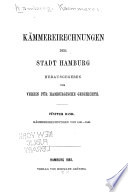 Kämmereirechnungen der stadt Hamburg: Bd. 1501-1540