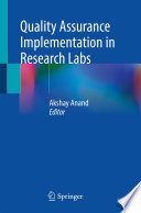 Quality Assurance Implementation In Research Labs