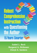 Read Pdf Robust Comprehension Instruction with Questioning the Author