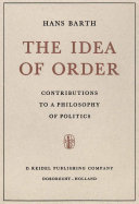 Read Pdf The Idea of Order