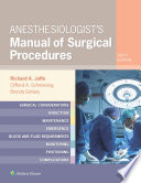 Anesthesiologist S Manual Of Surgical Procedures