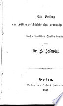 Geschichte der Juden in Königsberg i. Pr