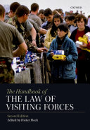 The Handbook of the Law of Visiting Forces pdf