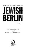 The Goldapple Guide to Jewish Berlin