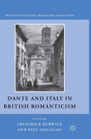 Read Pdf Dante and Italy in British Romanticism