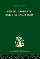 Read Pdf Death and the Ancestors