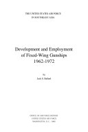 Read Pdf Development and employment of fixed-wing gunships 1962-1972