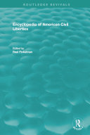 Encyclopedia of American Civil Liberties Book