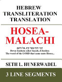 Read Pdf Hosea-Malachi
