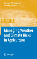 Managing Weather and Climate Risks in Agriculture pdf