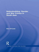 Read Pdf Nationbuilding, Gender and War Crimes in South Asia