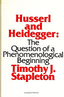 Read Pdf Husserl and Heidegger