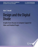 Design And The Digital Divide